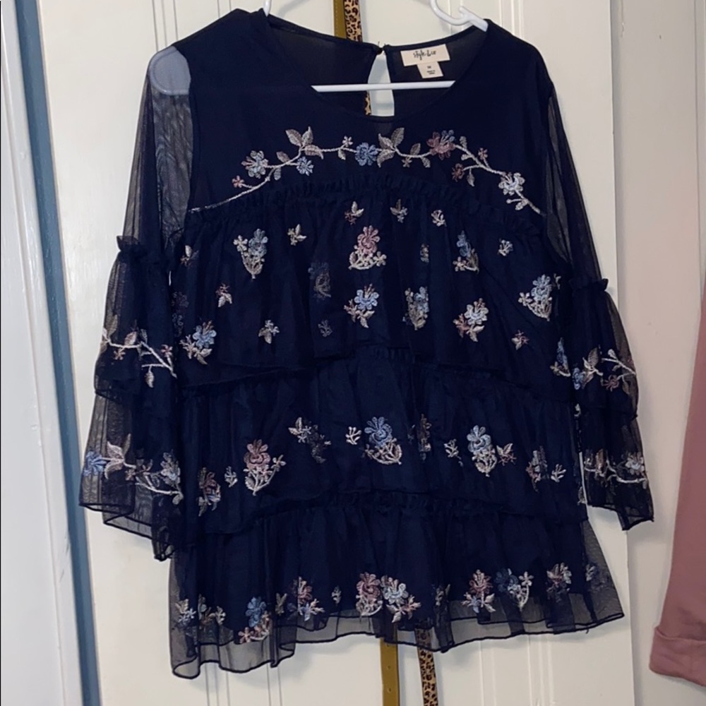 Embroidered blouse